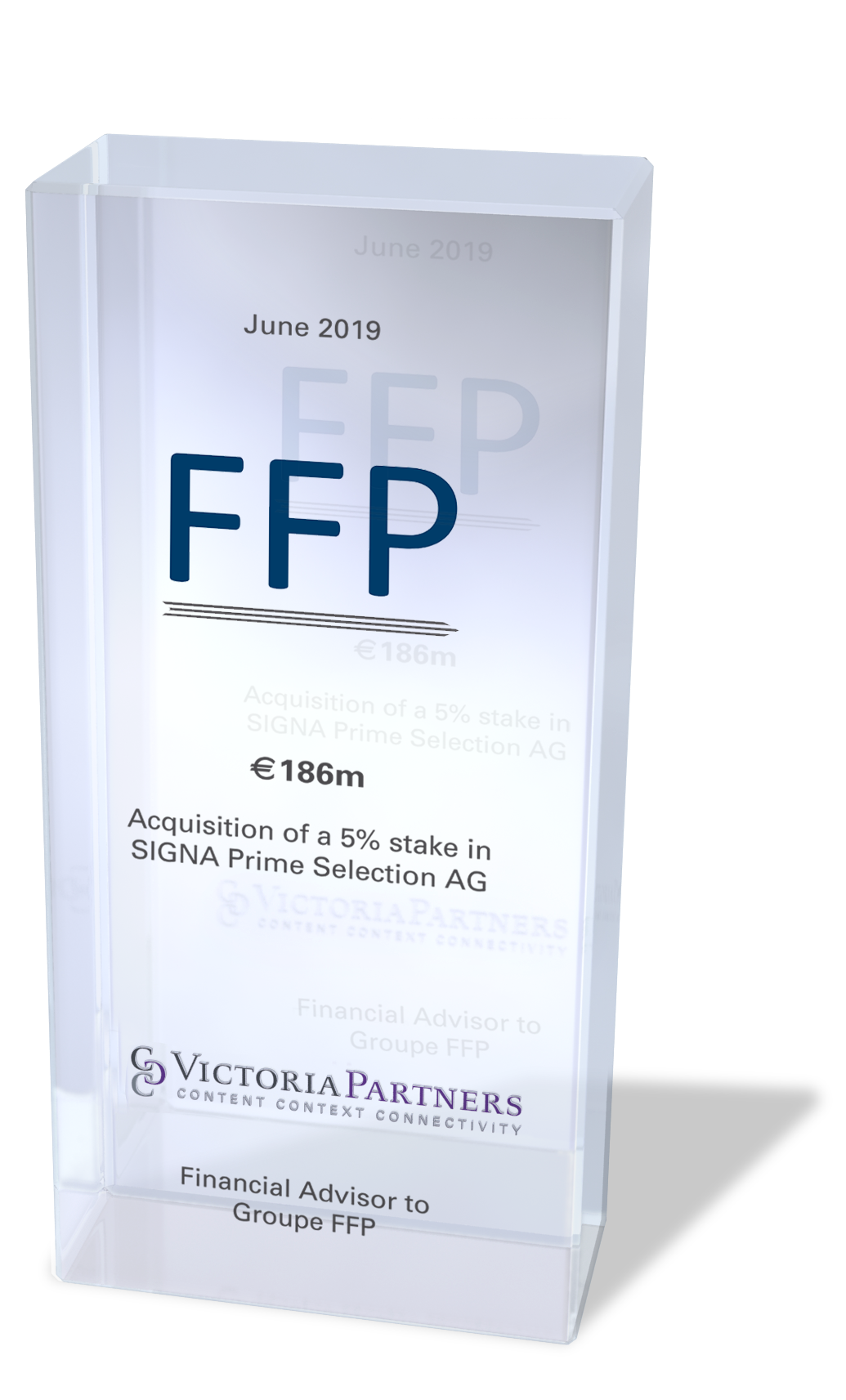 VICTORIAPARTNERS - Financial Advisor to Groupe FFP - June 2019