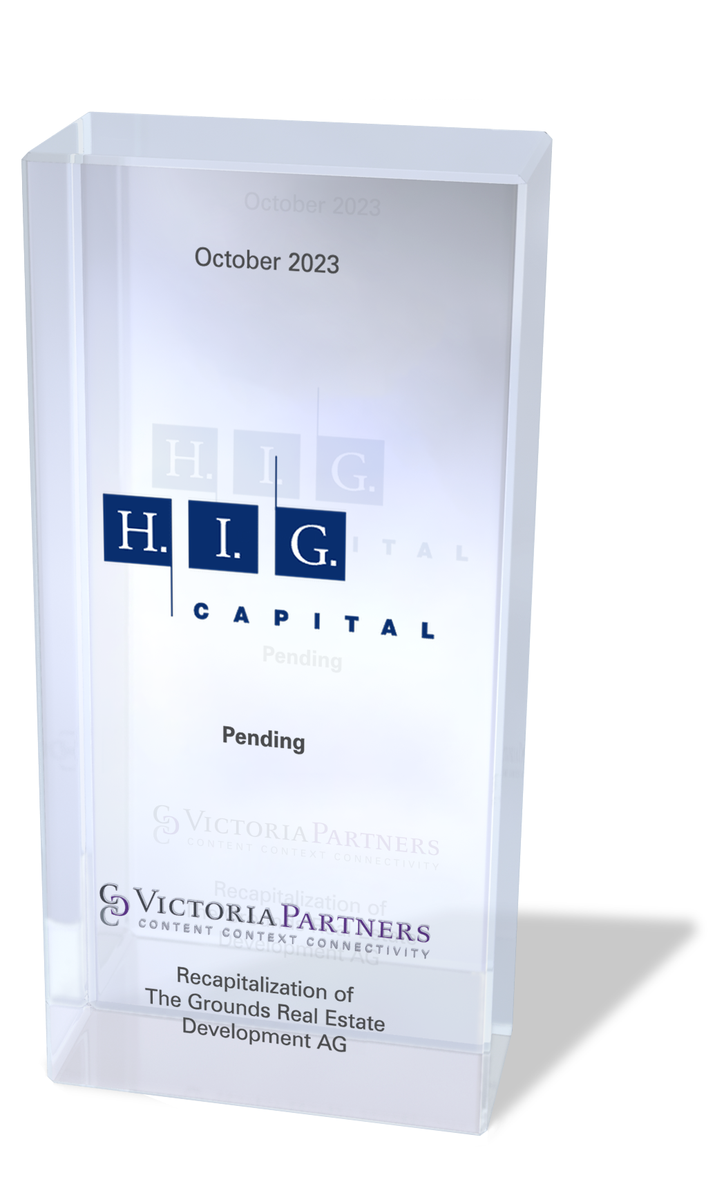 VICTORIAPARTNERS - Recapitalization of The Grounds Real Estate Development AG - October 2023