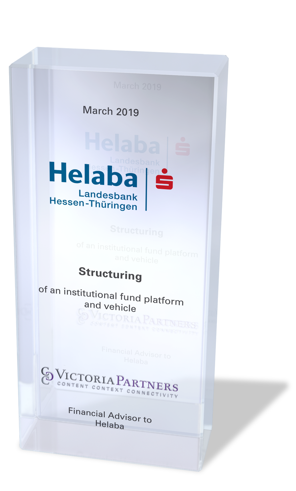 VICTORIAPARTNERS - Financial Advisor to Helaba - March 2019