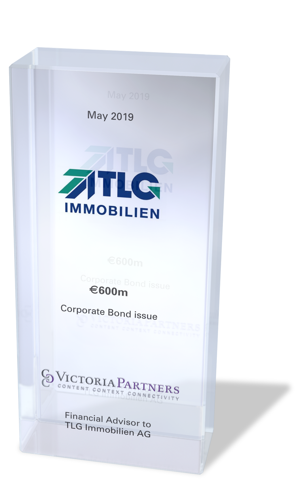 VICTORIAPARTNERS - Financial Advisor to TLG Immobilien AG - May 2019