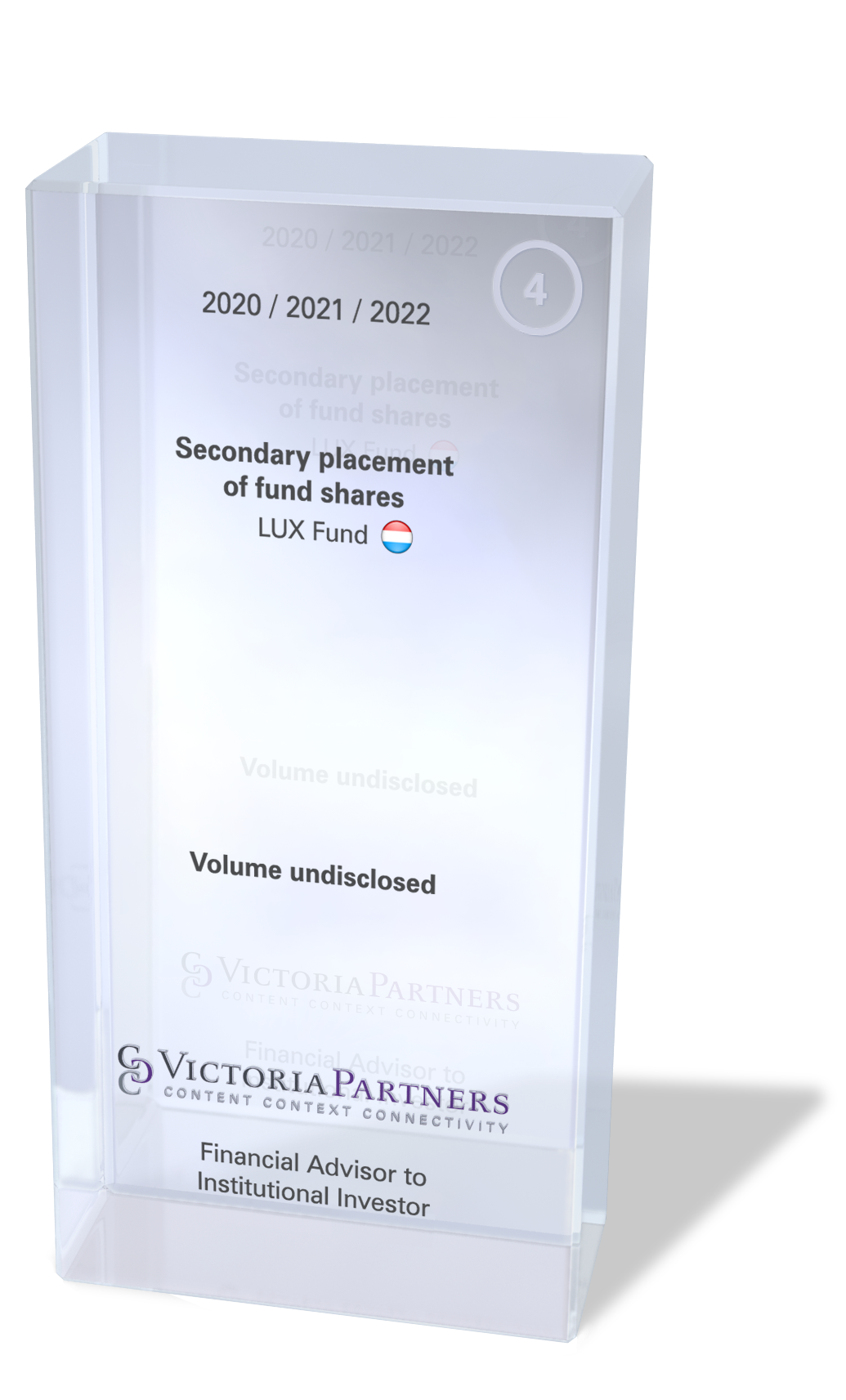 VICTORIAPARTNERS - Financial Advisor to Asset Manager: Structuring, Fundraising in Deutschland- 2020 2021 2022