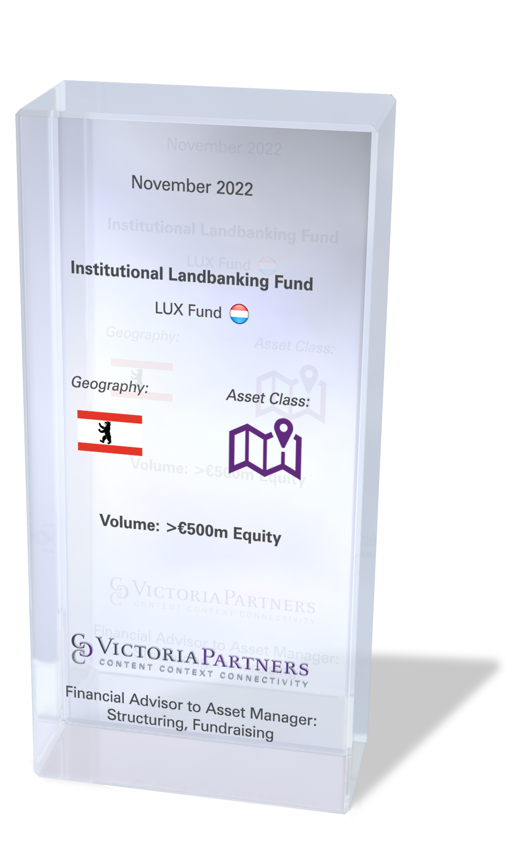 VICTORIAPARTNERS - Financial Advisor to Asset Manager: Structuring, Fundraising in Deutschland- November 2021